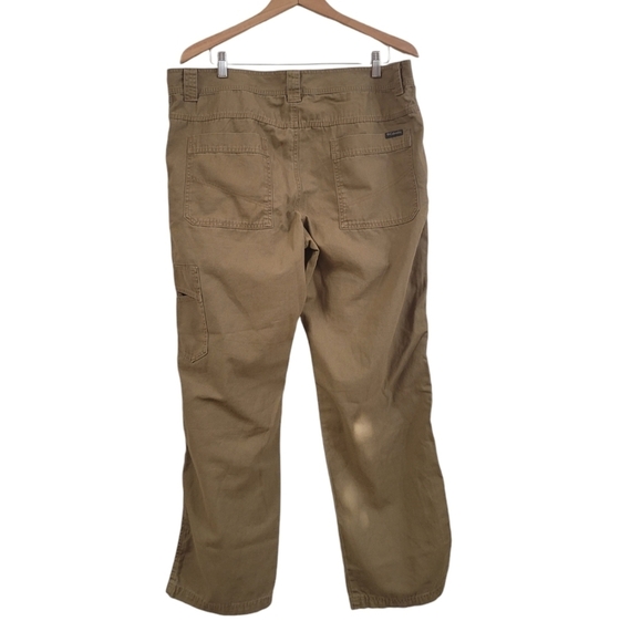 Columbia Omni Shield Advance Repellency Mens Beige Hiking Pants 38 X 30 Cargo - Picture 2 of 4